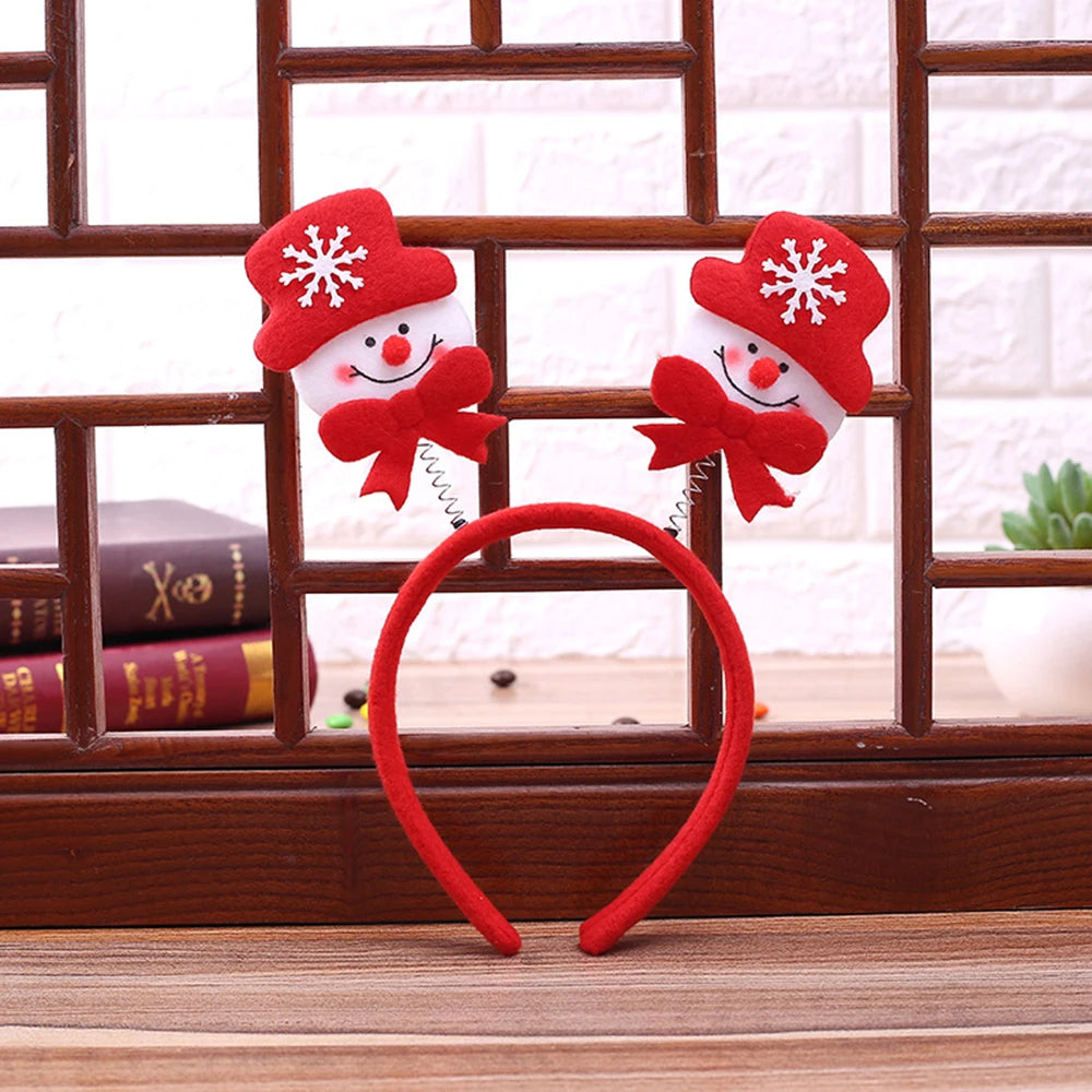 2022 Christmas Party Show Dress Up Jewelry Children's Xmas Gift Christmas Products Head Buckle AA062