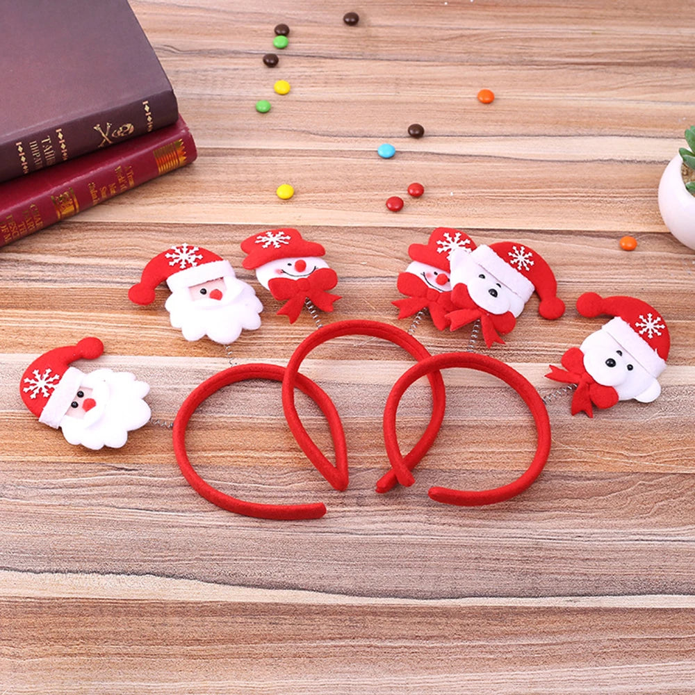 2022 Christmas Party Show Dress Up Jewelry Children's Xmas Gift Christmas Products Head Buckle AA062