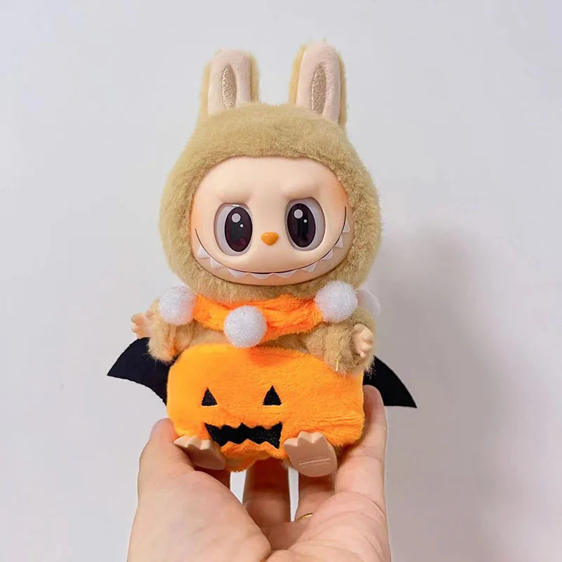 Halloween Clothing Plush Doll'S Clothes Outfit Accessories For Korea Kpop Exo Labubu I II Idol Dolls Sitting Party Pumpkin Suit