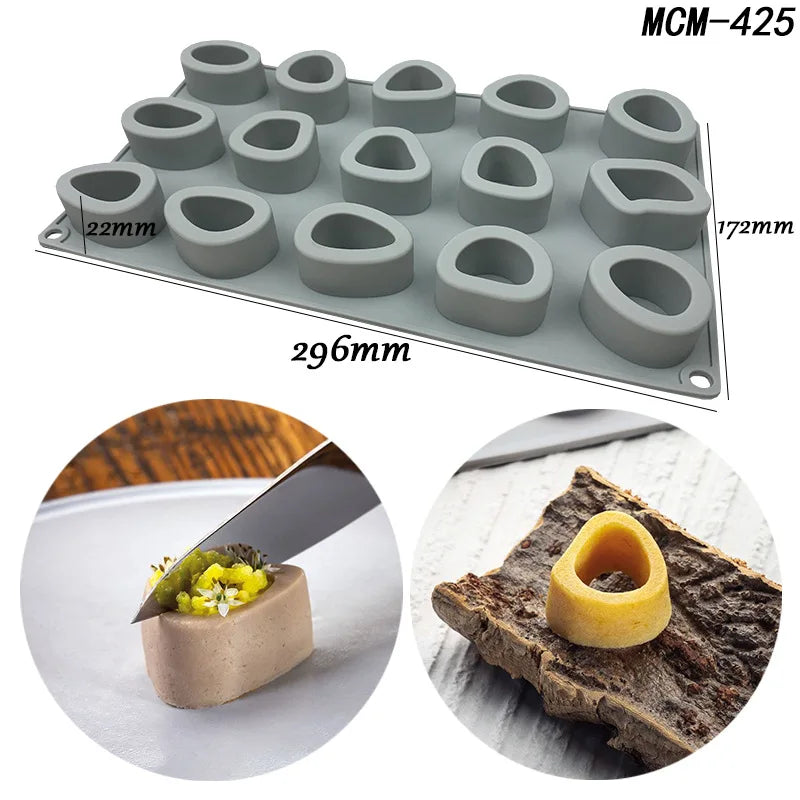 Halloween Molds Skull Pumpkin Chocolate Silicone Mold Witch Ghost Design Fudge Cake mould Dessert Decorating Baking Tools