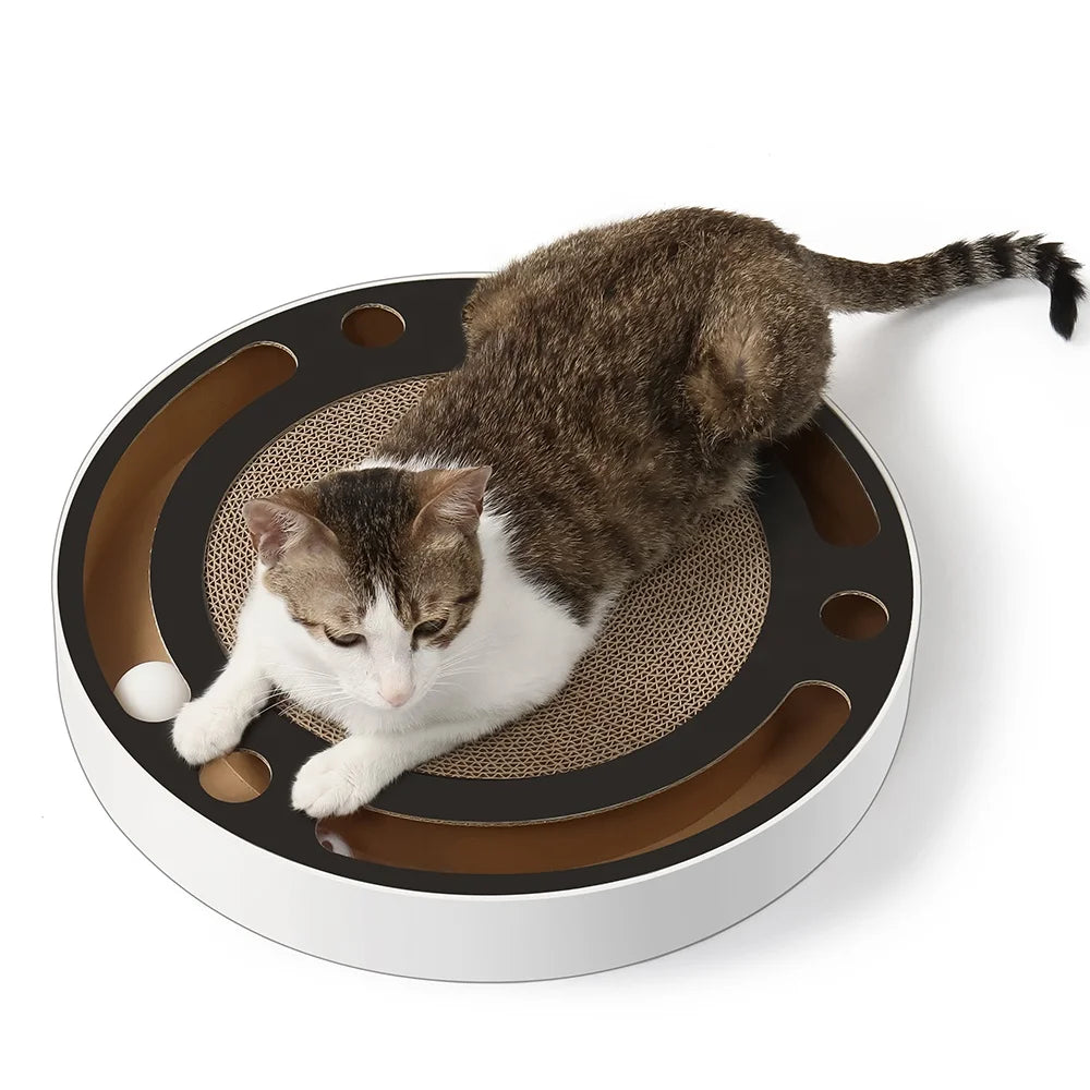 High quality cat toys pet cat house cave corrugated cat scratcher house