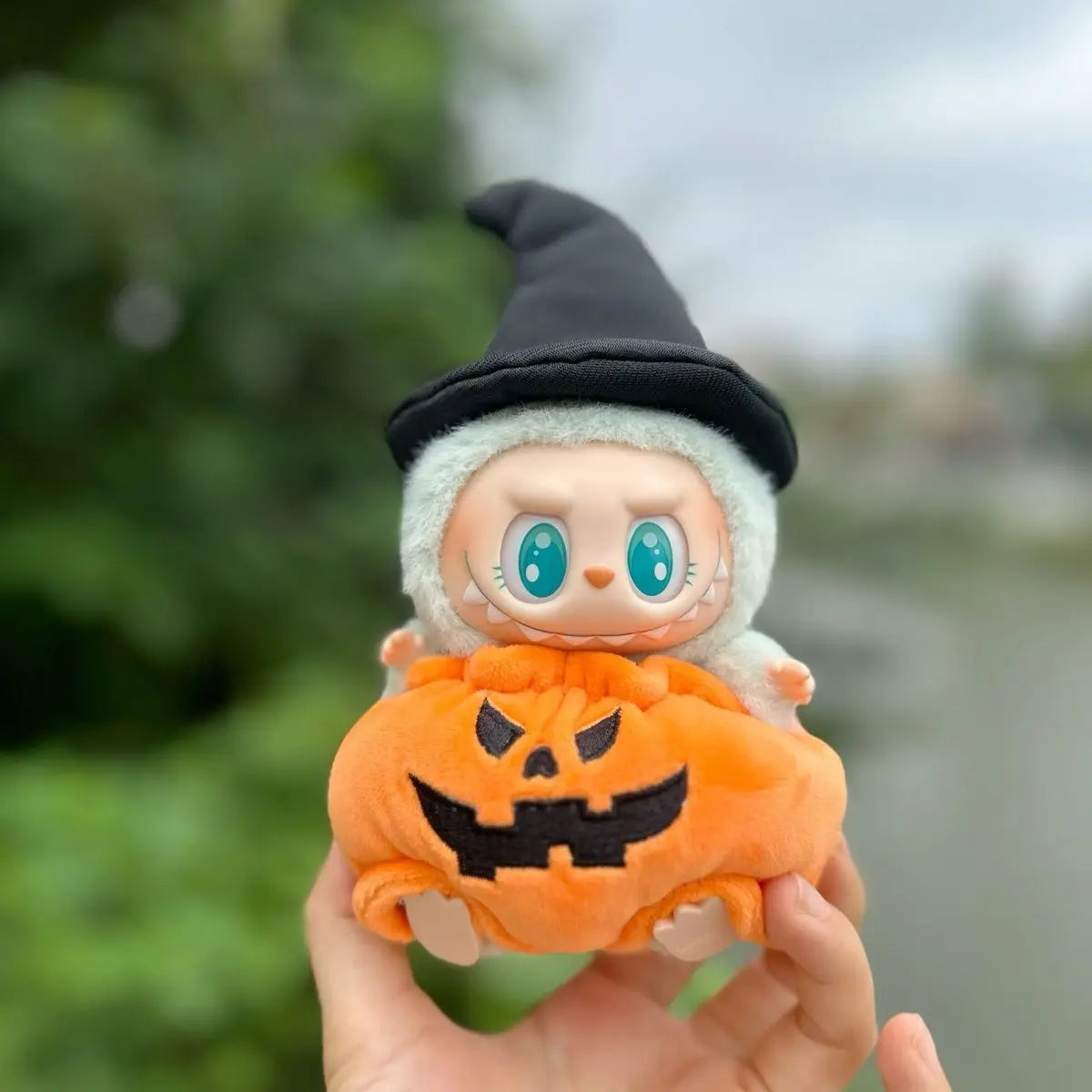 Plush Doll'S Clothes Outfit Halloween Clothing Accessories For Korea Kpop Exo Labubu II Idol Dolls Sitting Party Pumpkin Suit