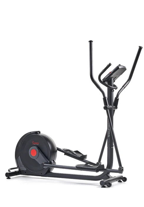 Fitness Programmable 16 Electro-Magnetic Elliptical Cross Trainer Exercise Machine, Full-Body Cardio Equipment w/