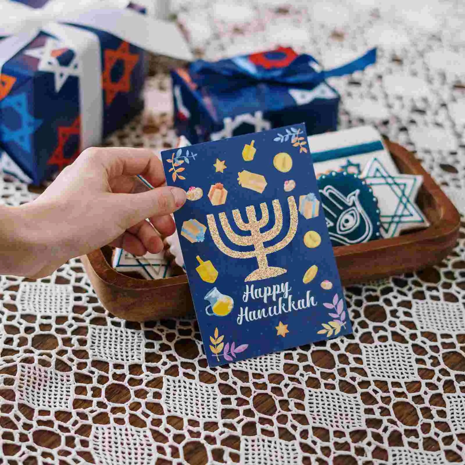 50 Pcs Star of David Table Centerpiece Jewish Hanukkah Decorations Accessories Party