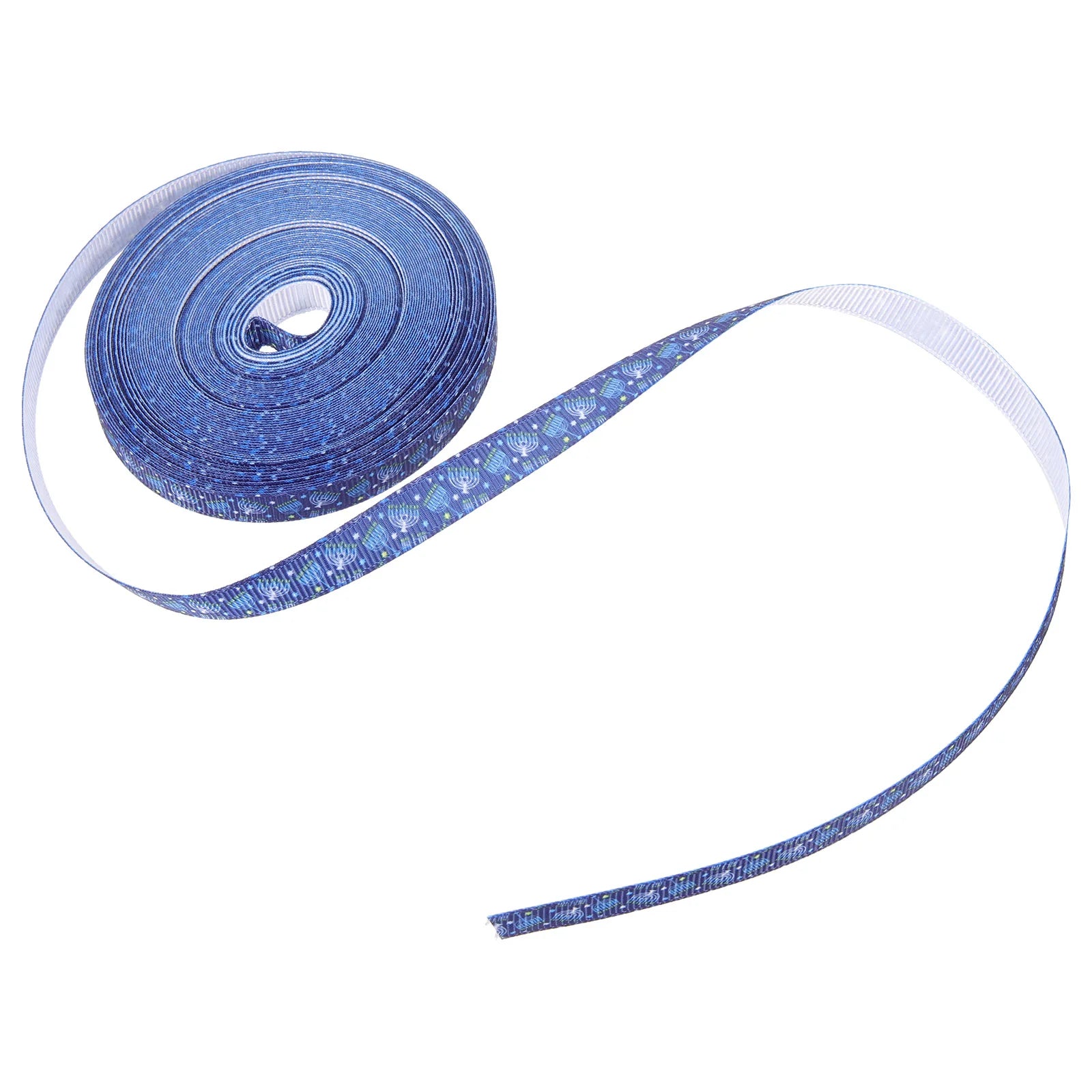 Hanukkah Ribbon Jewish Decoration DIY Gift Packaging for Wrapping Ribbons Flower Bouquet Decorations Embroidered Fabric The