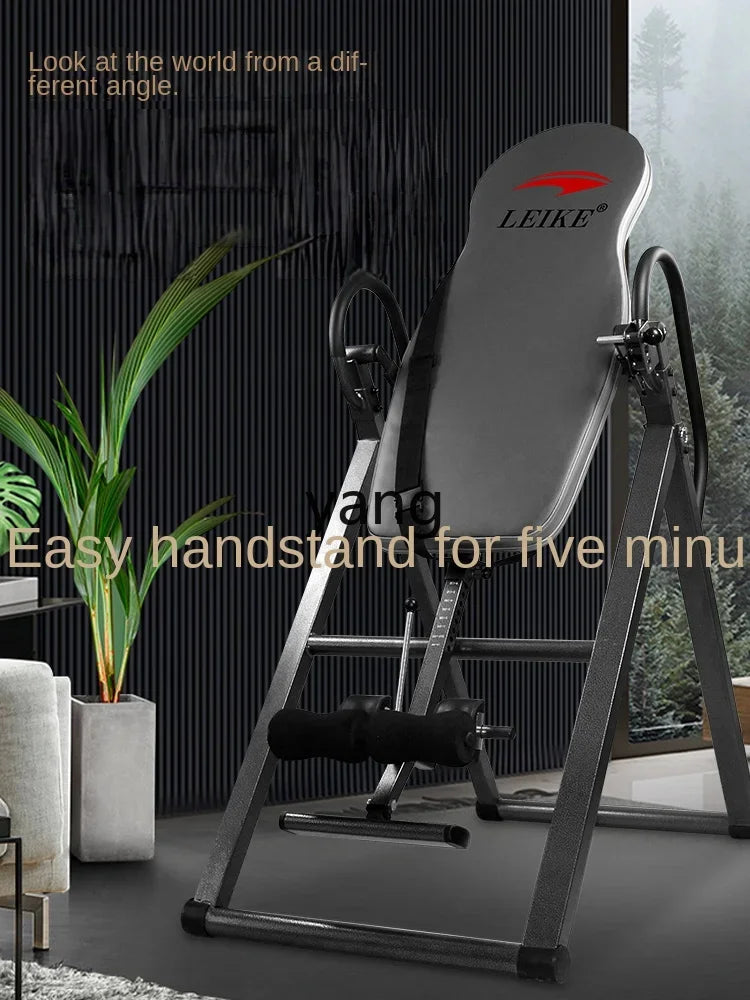YJQ inverted machine lumbar stretching yoga hanging aid home fitness equipment