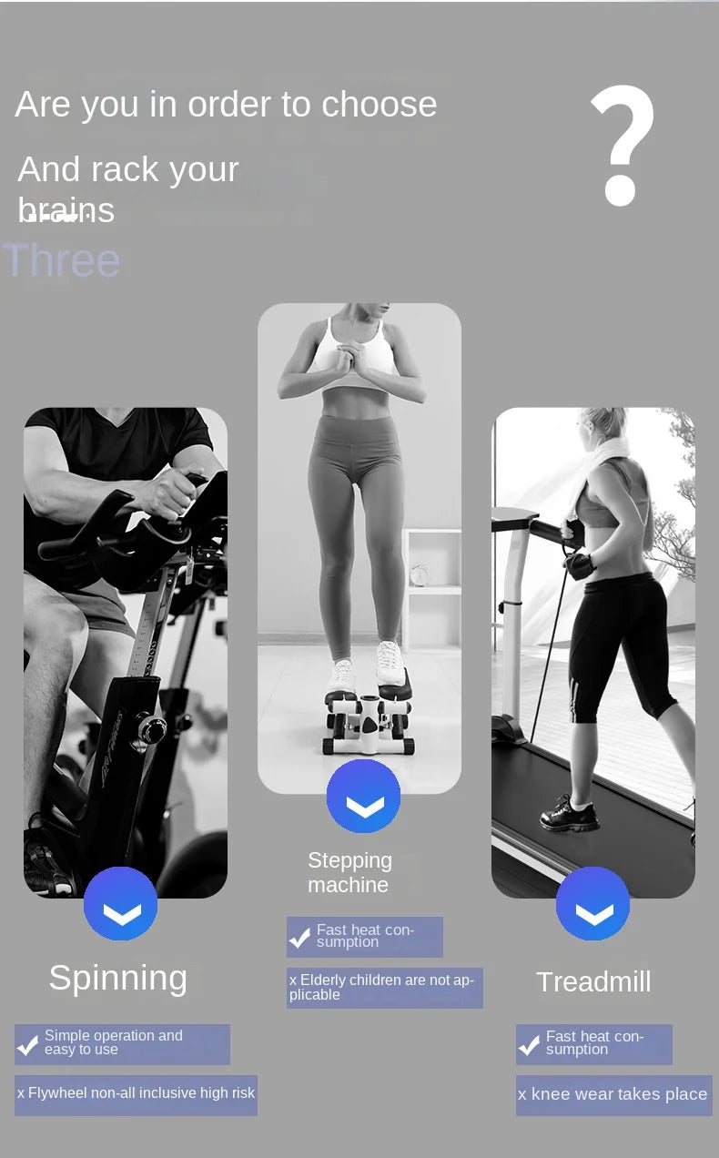 Elliptical Machine Home Fitness Equipment Indoor Silent Mini Stepper Running Mountaineering Space Walk