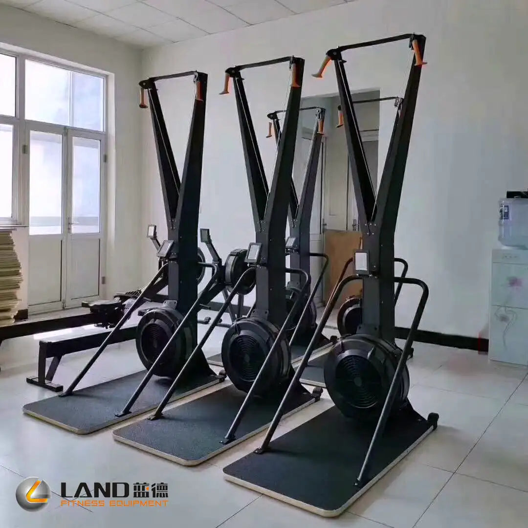 Gym Equipment Cardio Exercise Body Building Ski Trainer Fitness Ski sports machine Air resistance skiing machine