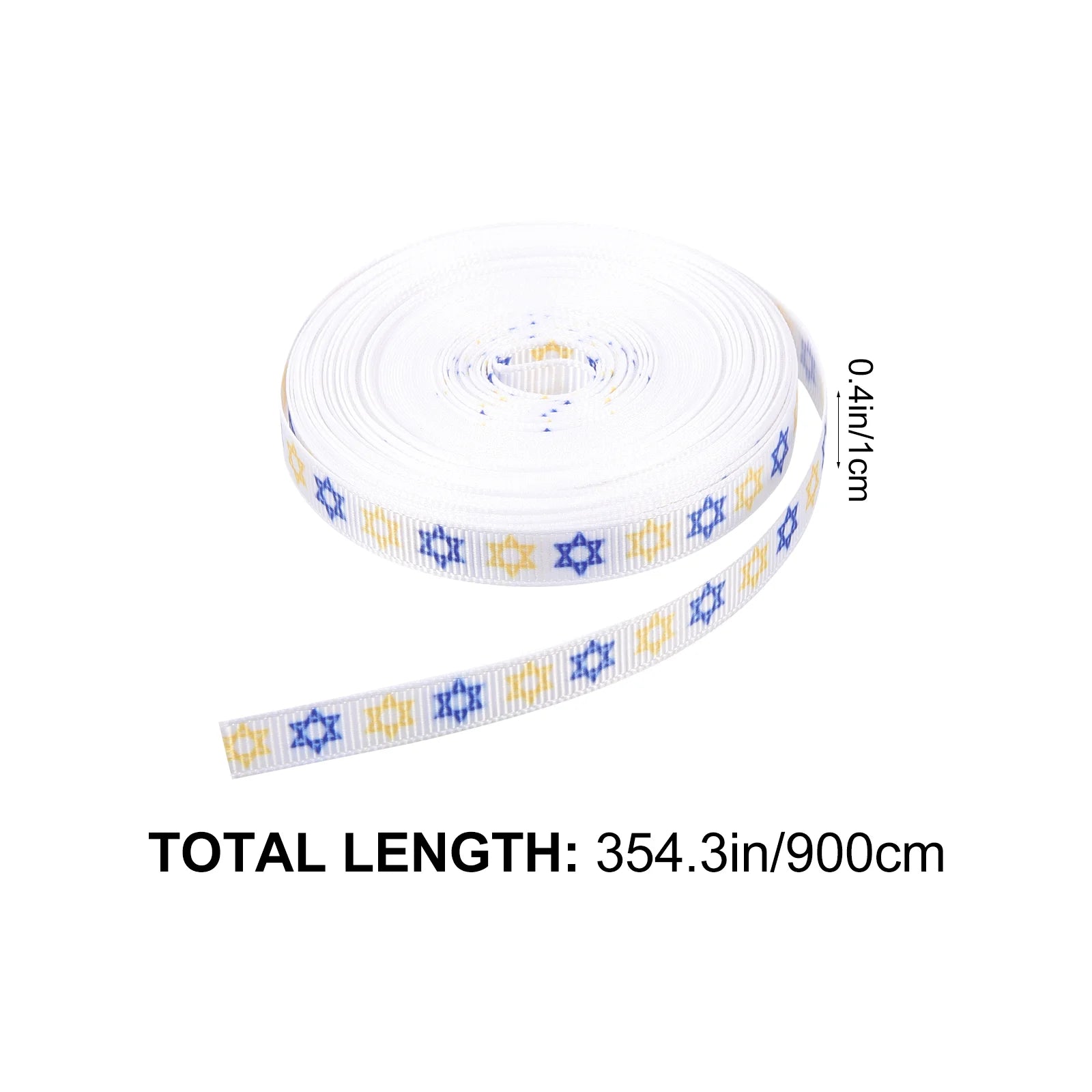 Hanukkah Ribbon Jewish Decoration DIY Gift Packaging Wrapping Ribbons Multi-function Gifts