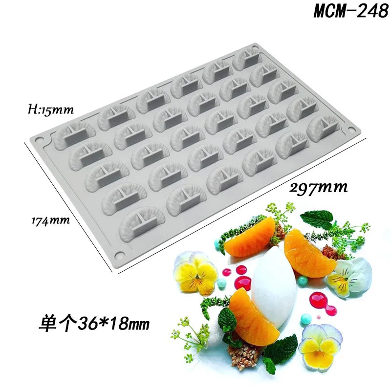 Halloween Molds Skull Pumpkin Chocolate Silicone Mold Witch Ghost Design Fudge Cake mould Dessert Decorating Baking Tools