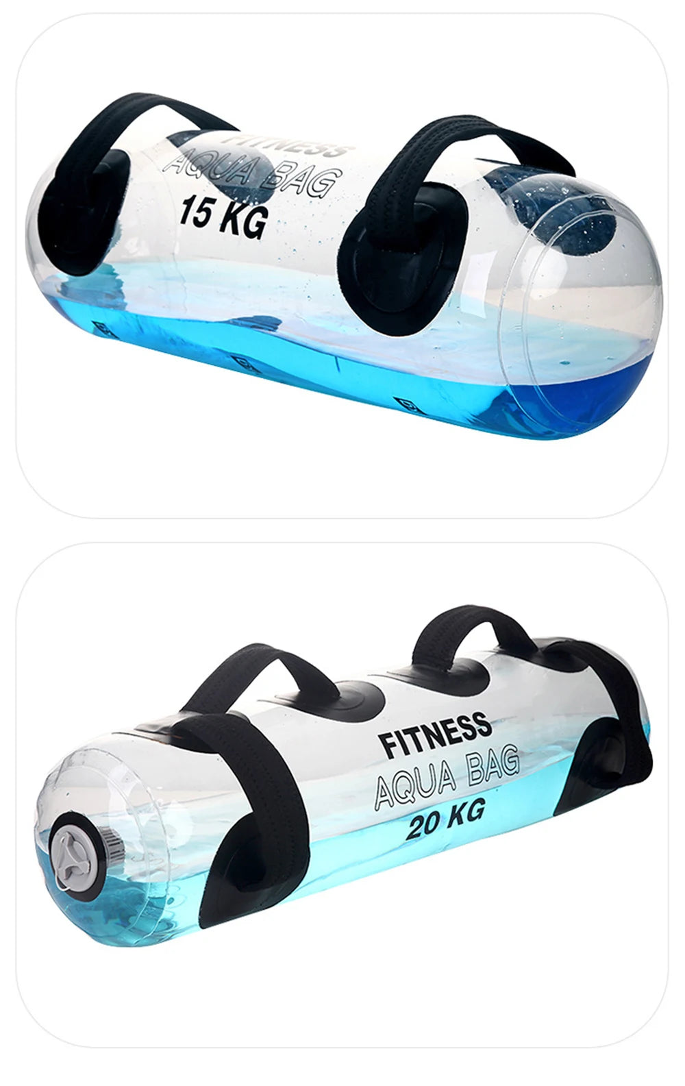 5-35KG Multifunctional inflatable water injection sandbag 1mmPVC fitness water bag weight-bearing equipment adjustable weight