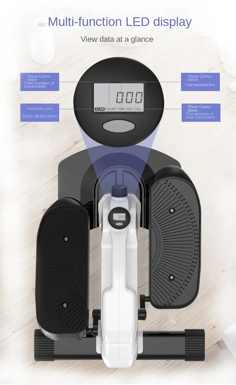 Elliptical Machine Home Fitness Equipment Indoor Silent Mini Stepper Running Mountaineering Space Walk