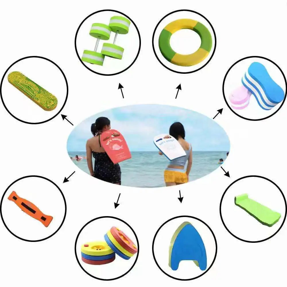Women Water Dumbbell Aquatic Exercise EVA Yoga Fitness Equipment Lightweight Aquatic Exercise Aerobics Water Foam Dumbbells