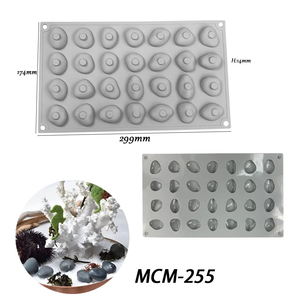 Halloween Molds Skull Pumpkin Chocolate Silicone Mold Witch Ghost Design Fudge Cake mould Dessert Decorating Baking Tools