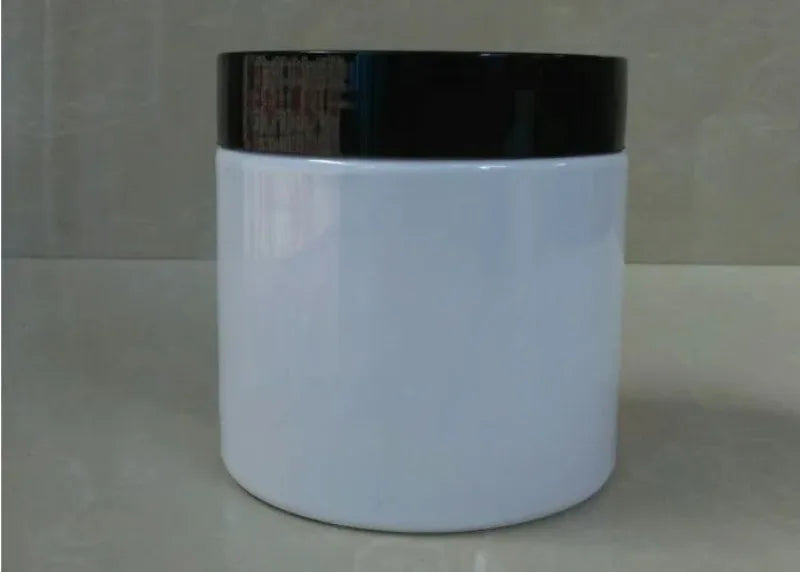 10/30/50pcs 200ml 250ml Plastic Jar Cosmetic Cream Jar Plastic Pot Plastic Cap PET Container Empty Food Packing Cans Wholesale