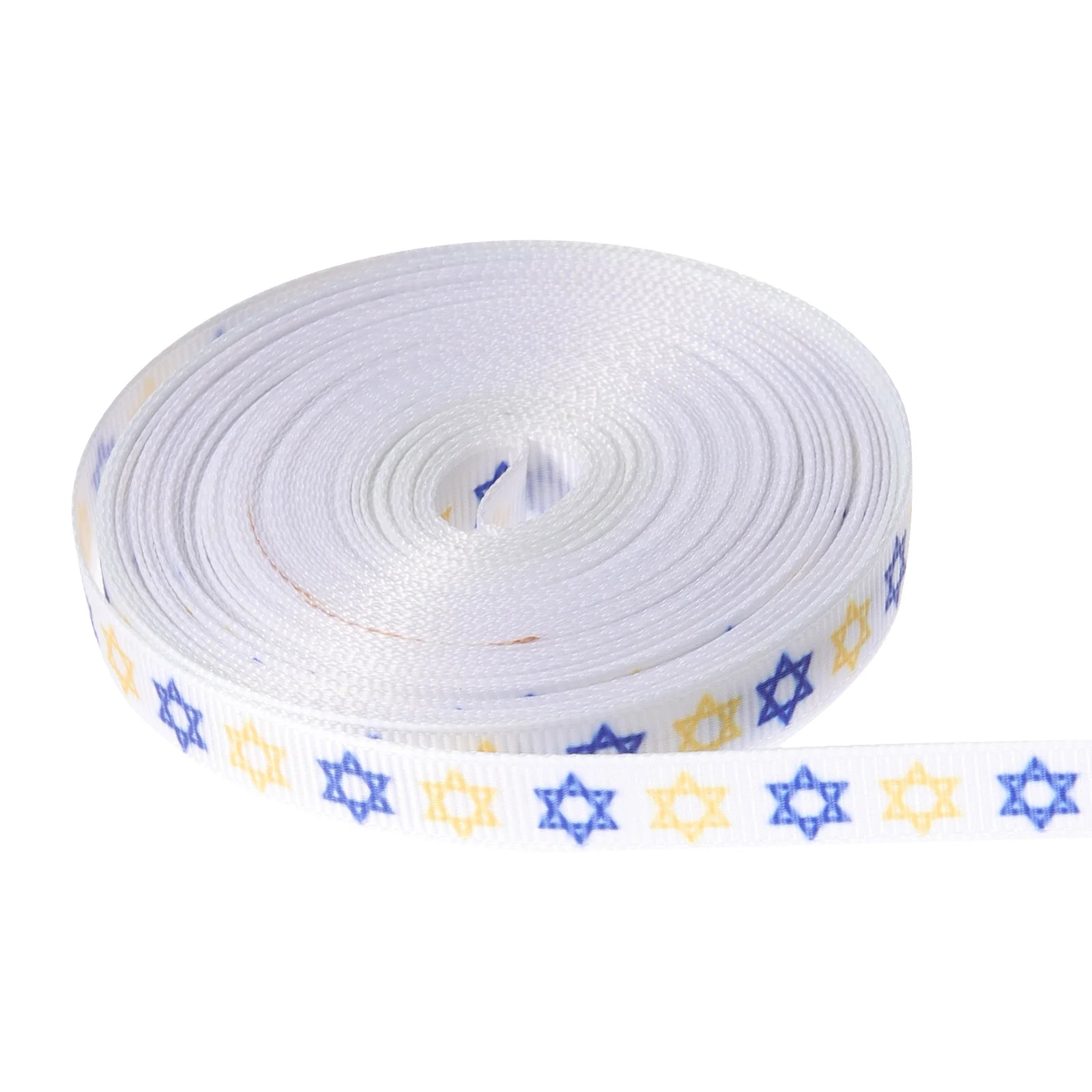 Hanukkah Ribbon Jewish Decoration DIY Gift Packaging for Wrapping Ribbons Flower Bouquet Decorations Embroidered Fabric The