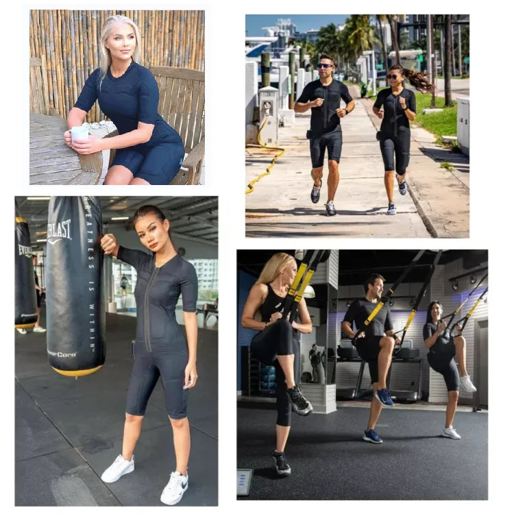 Ems muscle stimulation machine /body tech fitness equipment /ems muscle stimulator body ems training suit