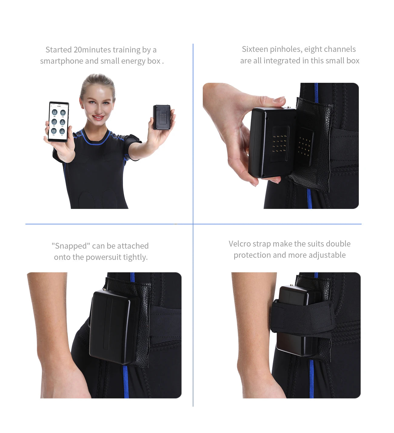 Ems muscle stimulation machine /body tech fitness equipment /ems muscle stimulator body ems training suit