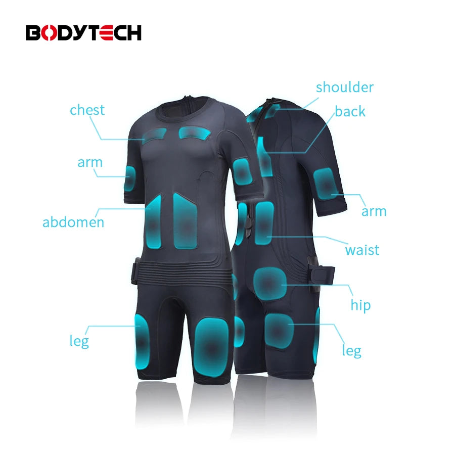 Ems muscle stimulation machine /body tech fitness equipment /ems muscle stimulator body ems training suit